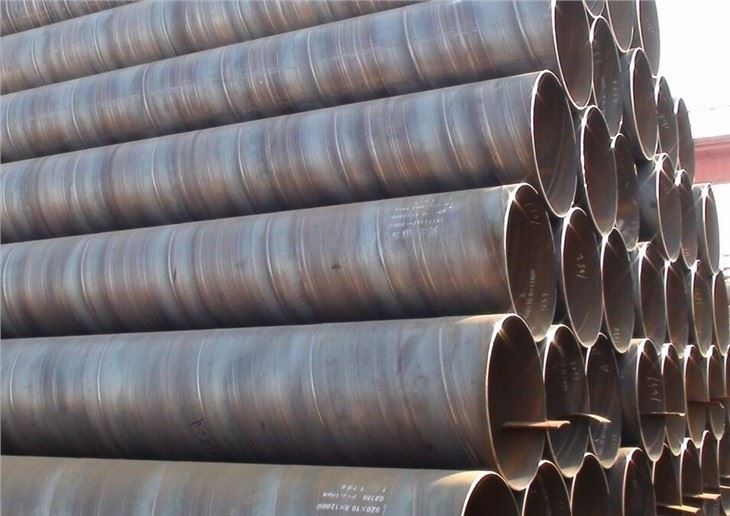 API 5L X42 X52 X56 X60 SSAW Carbon Steel Spiral Pipeline Large Diameter Piling Pipe