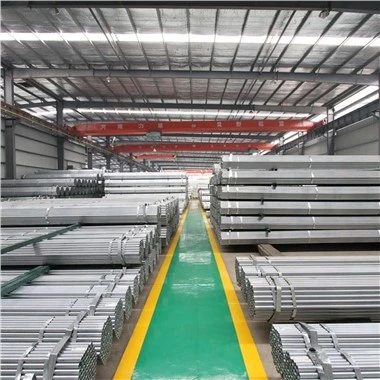 JIS G3444 Pipa Tabung Perancah Galvanis GI 48,3 * 2,4 * 6000mm